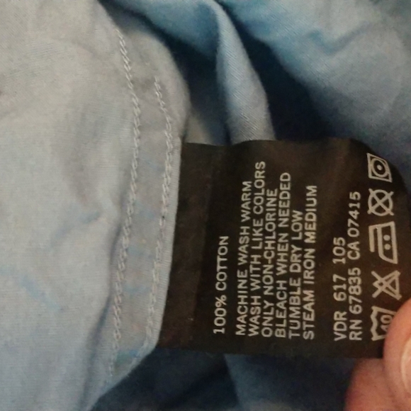 2/$15 Nautica Men's XL Long Sleeve Button Down Shirt - Picture 5 of 5